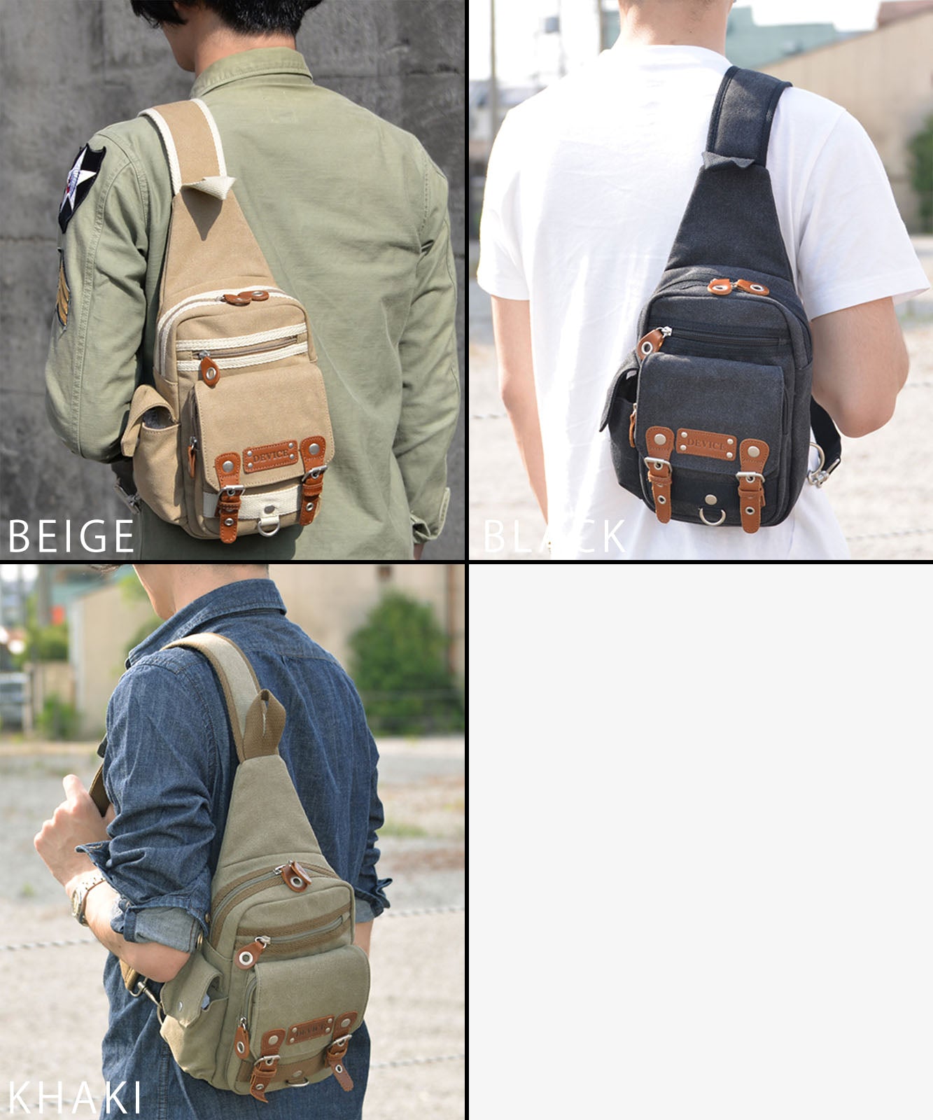 DEVICE Access ボディバッグ