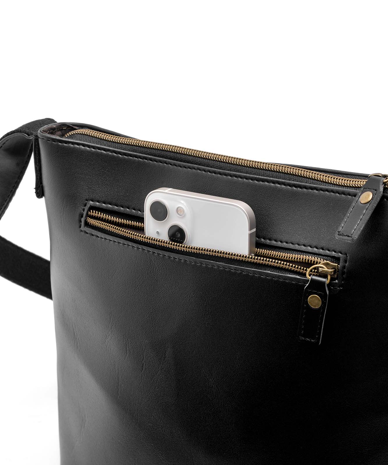 DEVICE フェイクレザー ゴールドカラー ショルダーバッグ