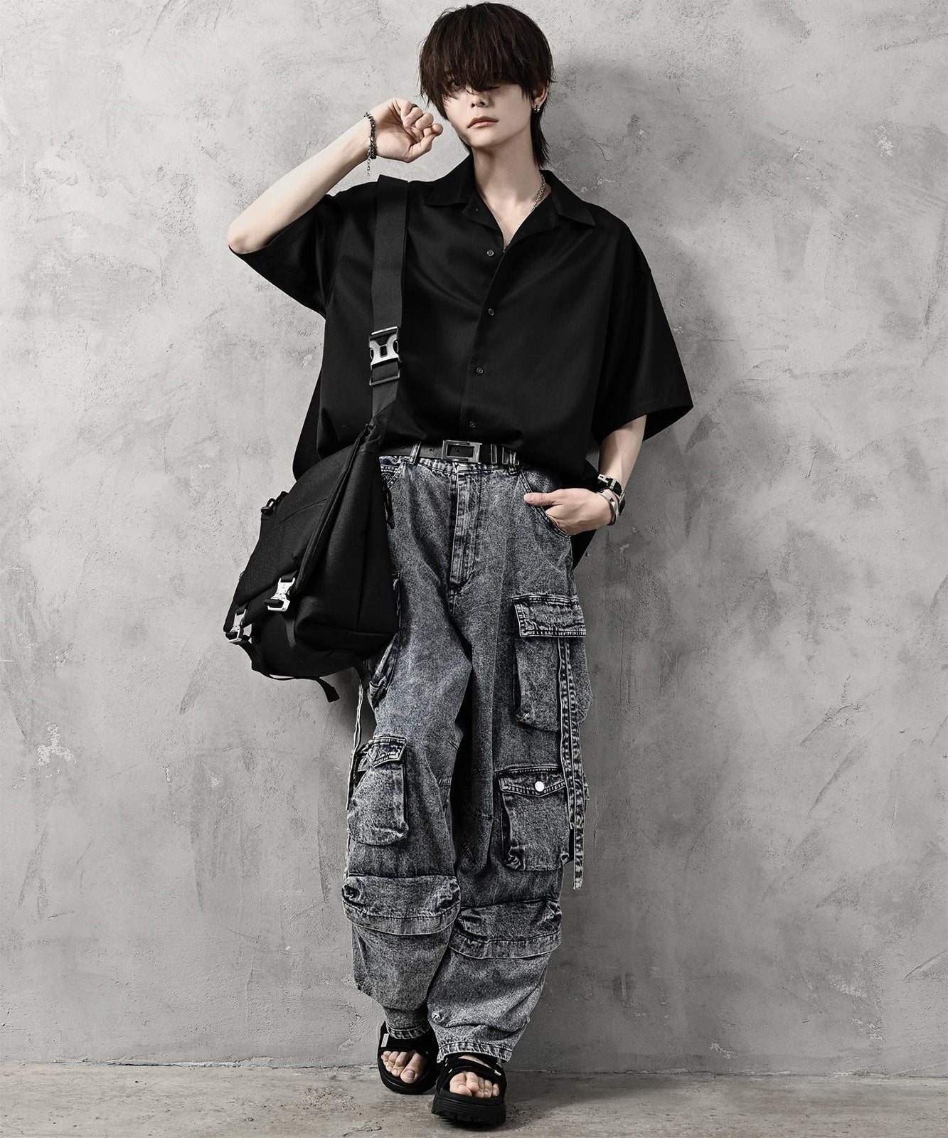 【犬飼京×DEVICE】cobra buckle messenger bag / コブラバックル メッセンジャーバッグ メンズ レディース