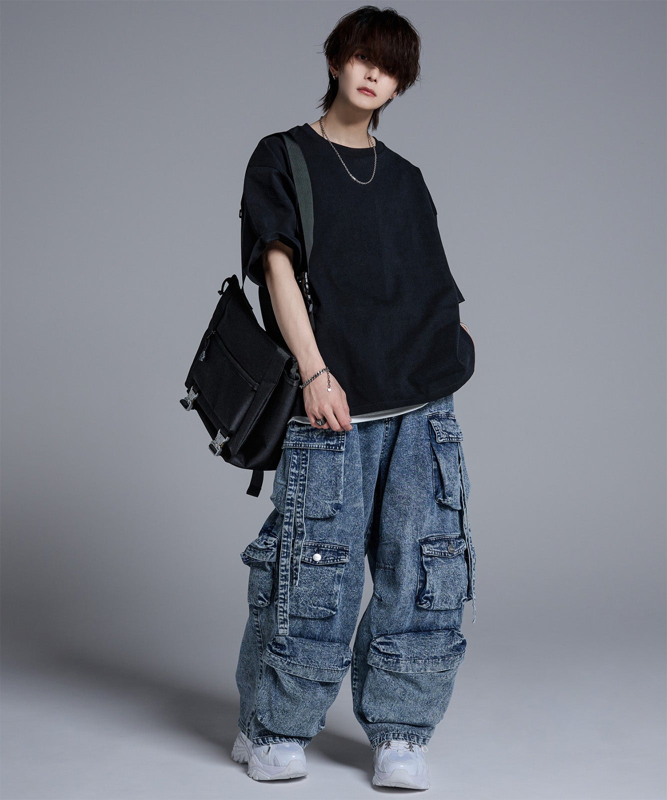 【犬飼京×DEVICE】cobra buckle messenger bag / コブラバックル メッセンジャーバッグ メンズ レディース