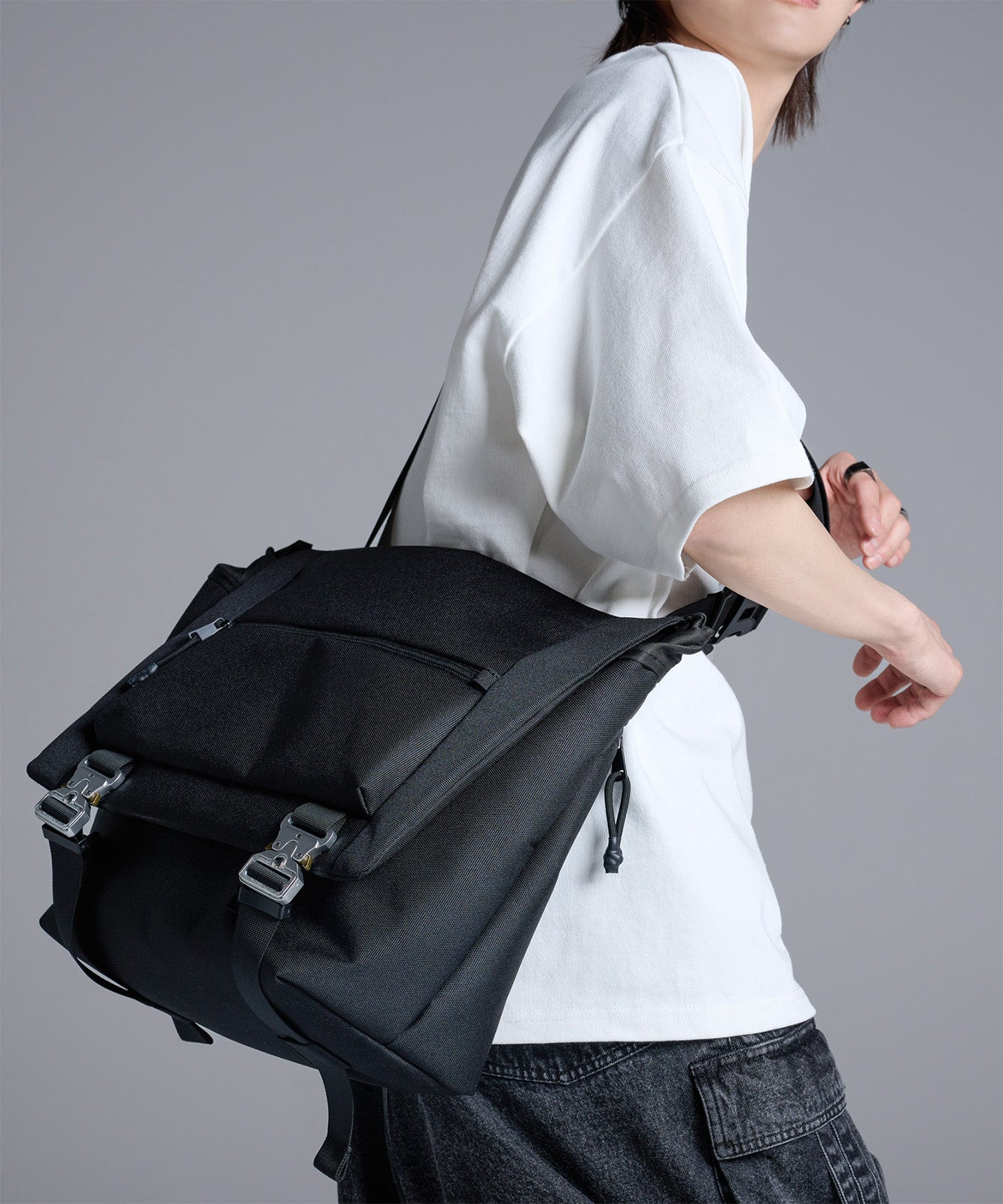 【犬飼京×DEVICE】cobra buckle messenger bag / コブラバックル メッセンジャーバッグ メンズ レディース