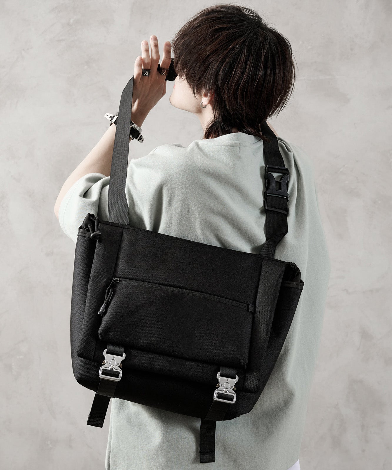 【犬飼京×DEVICE】cobra buckle messenger bag / コブラバックル メッセンジャーバッグ メンズ レディース