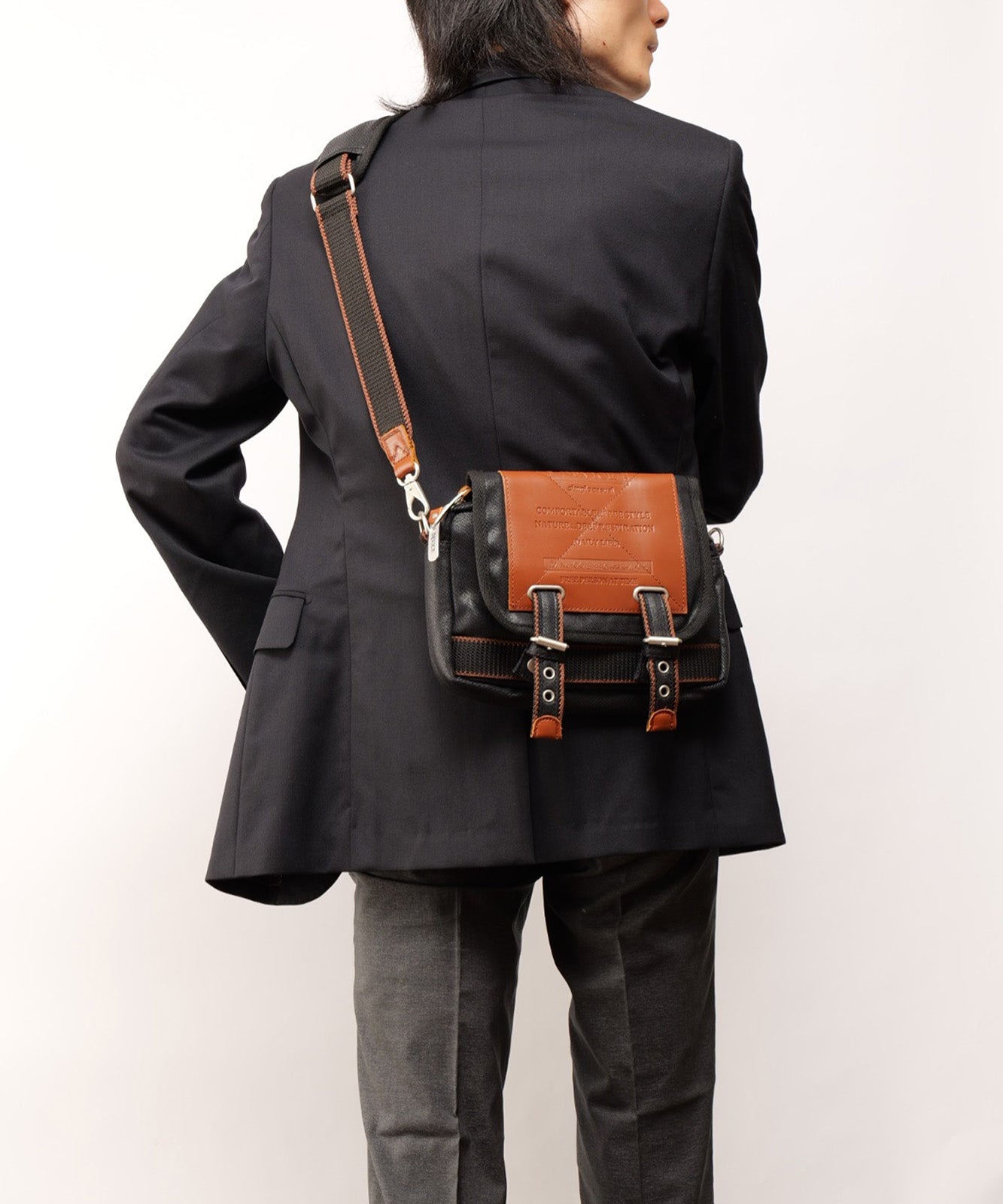 DEVICE WORK 2WAY トートショルダーバッグ シューズケース付き