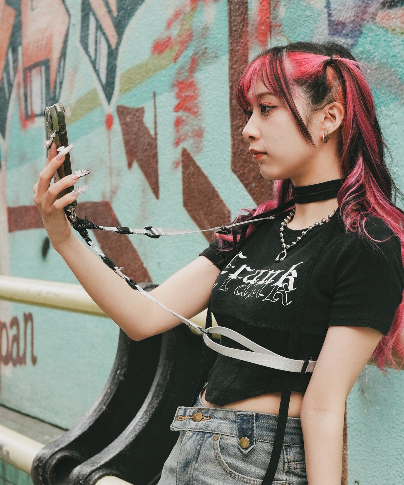 DEVICE+ WEBBING MULTI GEAR STRAP ギアストラップ スマホショルダー ノームコア ゴープコア メンズ レディース ユニセックス