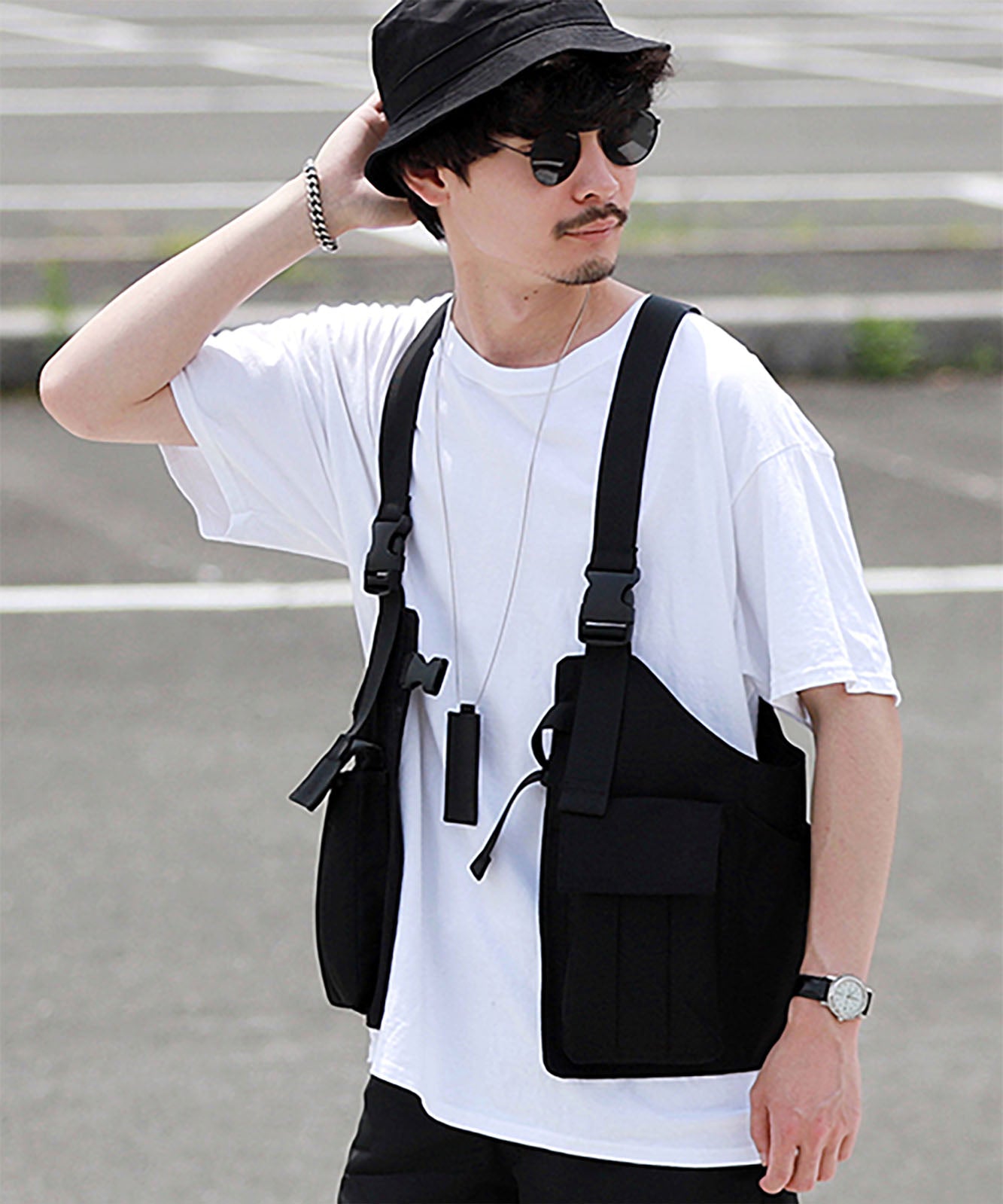 Rename CORDURA バックパックベスト キャンプベスト