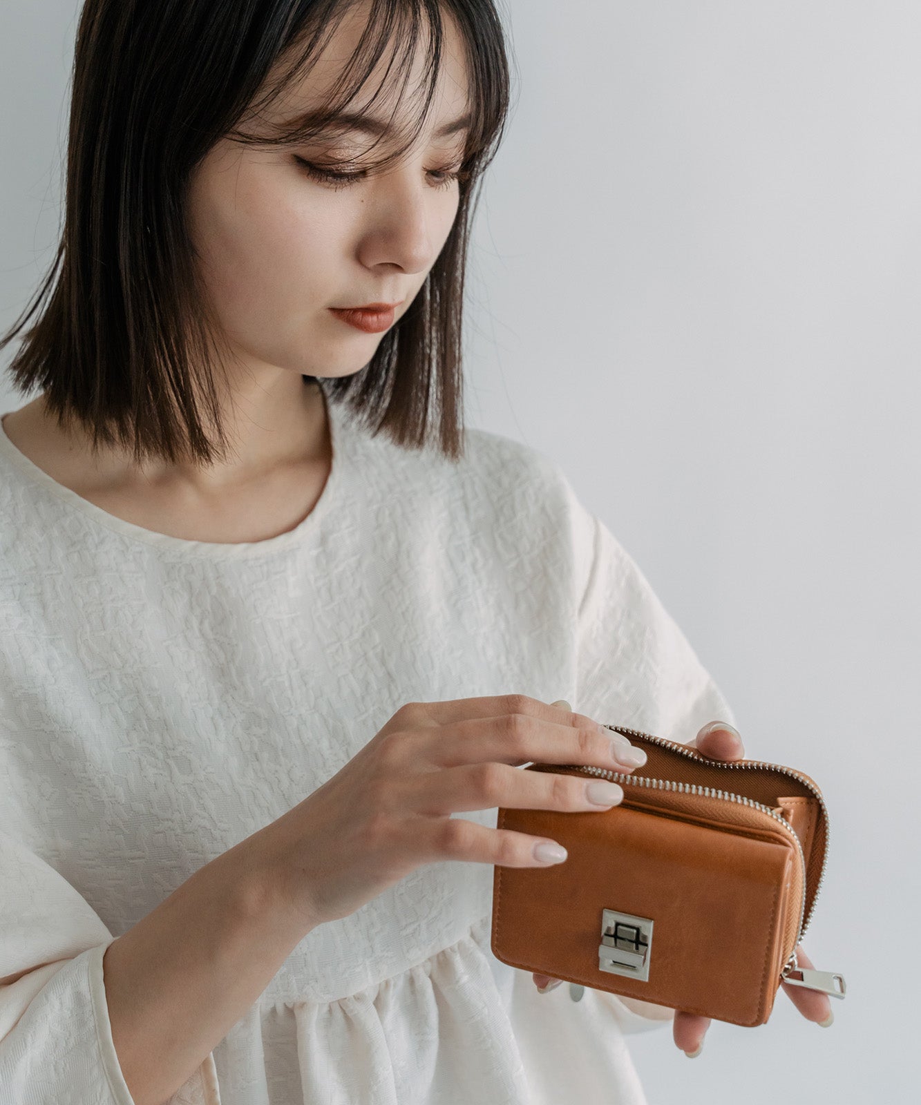 Rename 回転金具 3つ折り財布