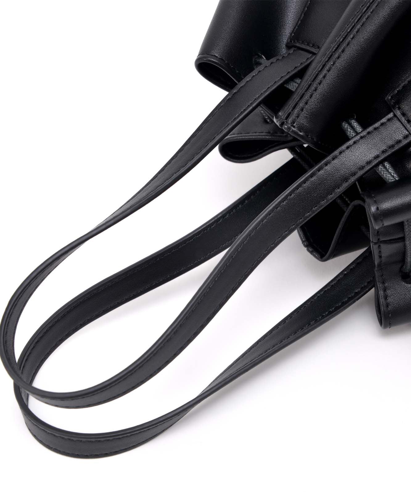 Rename フェイクレザー 3WAY 巾着トートバッグ 巾着バッグ RSG20028