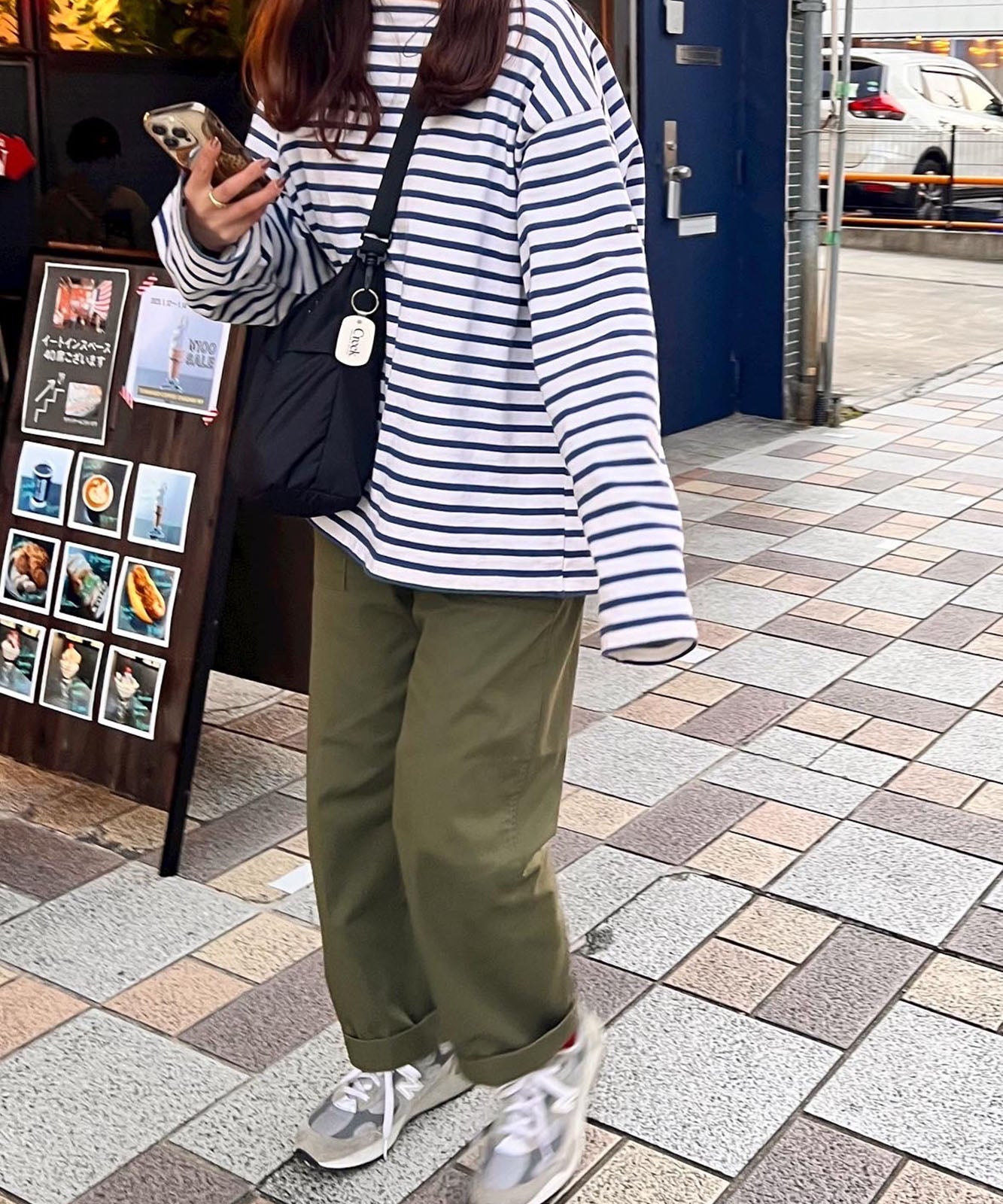 mika×DEVICE カラビナ付き パラコード巾着 ナイロン ショルダーバッグ 巾着バッグ メンズ レディース