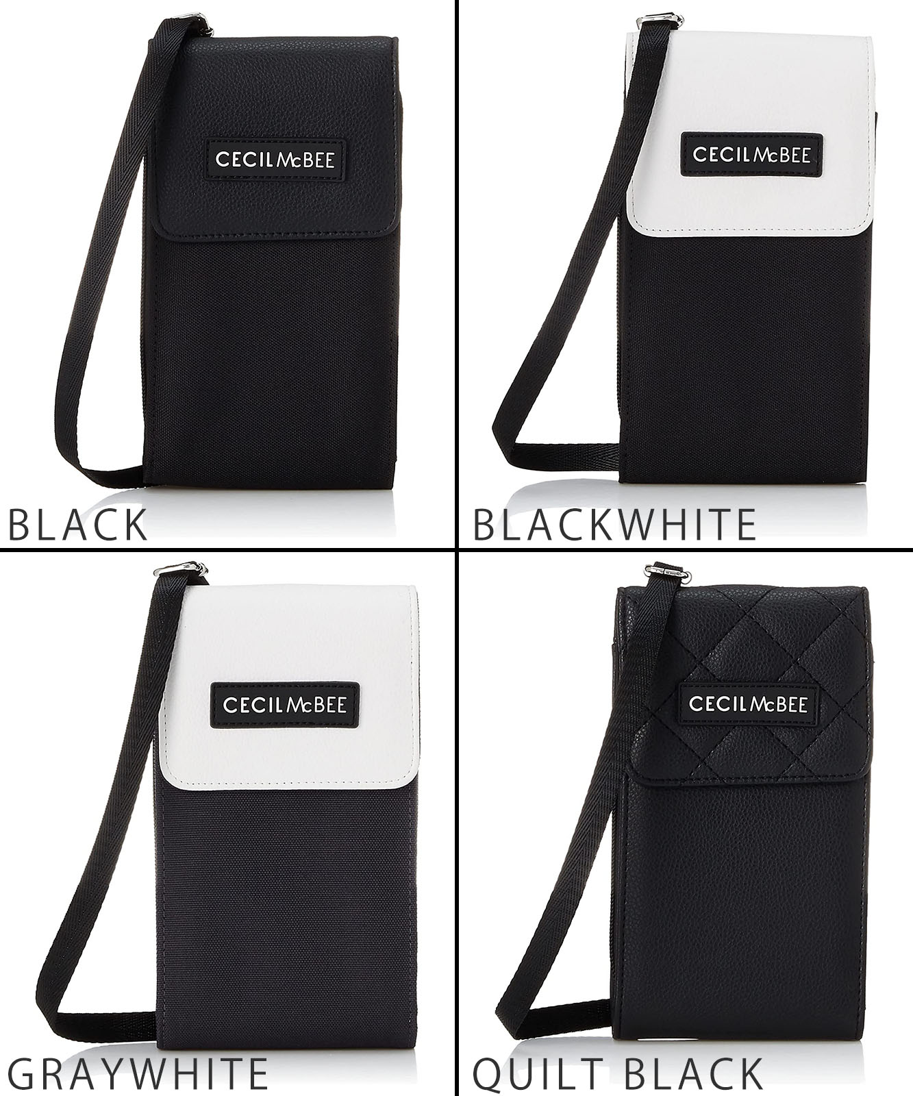 CECIL McBEE STYLISH POUCH SERIES スタイリッシュポーチ ミニショルダー マルチショルダーバッグ