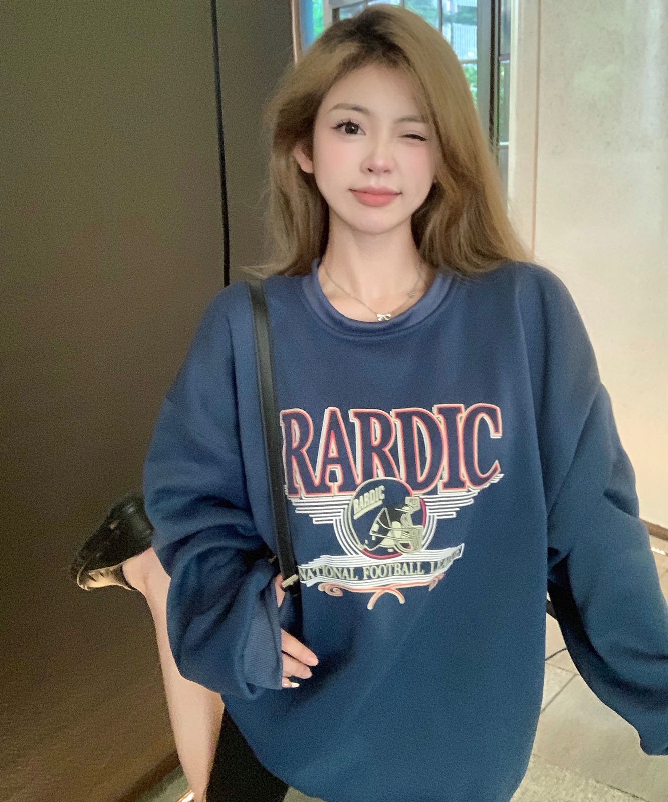 DEVICE select オーバーサイズ アメリカンヴィンテージストリート スウェット トレーナー メンズ レディース 秋服 冬服