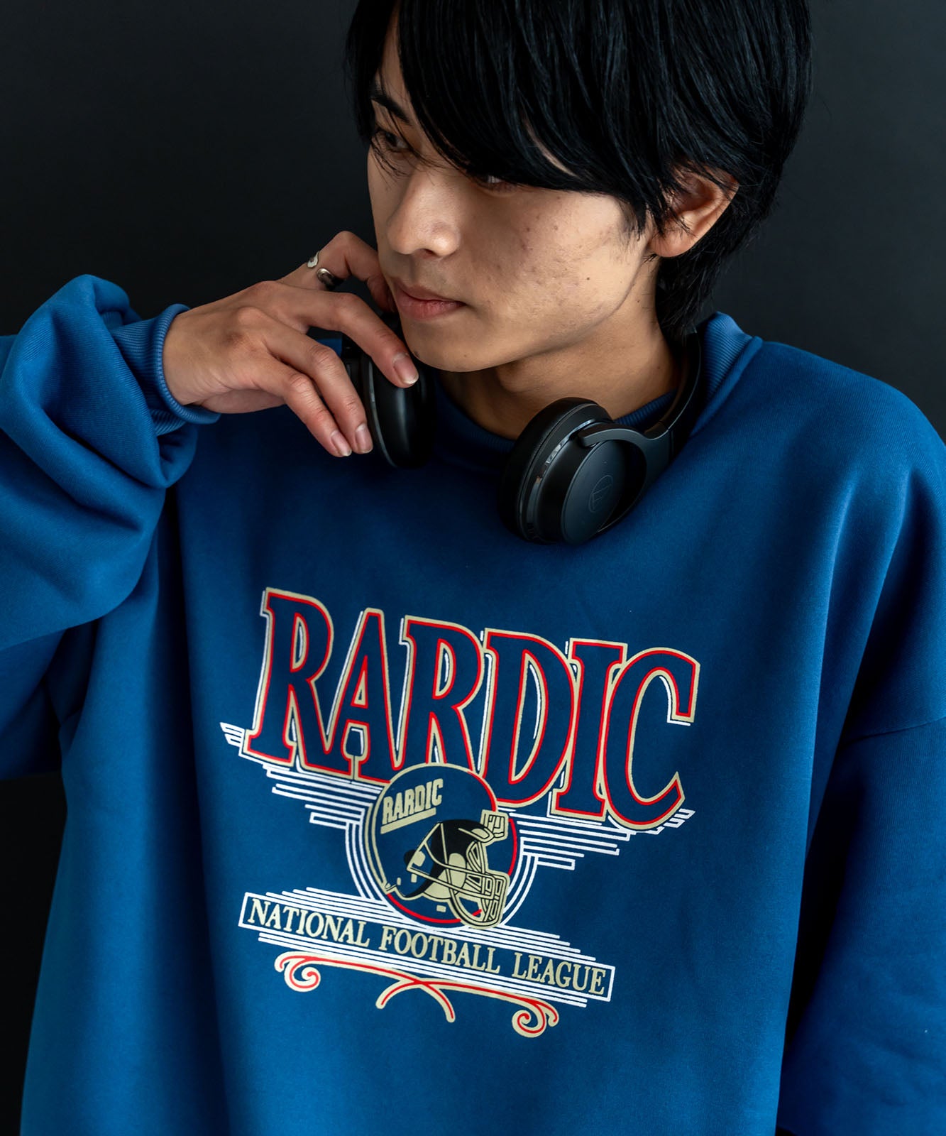 DEVICE select オーバーサイズ アメリカンヴィンテージストリート スウェット トレーナー メンズ レディース 秋服 冬服