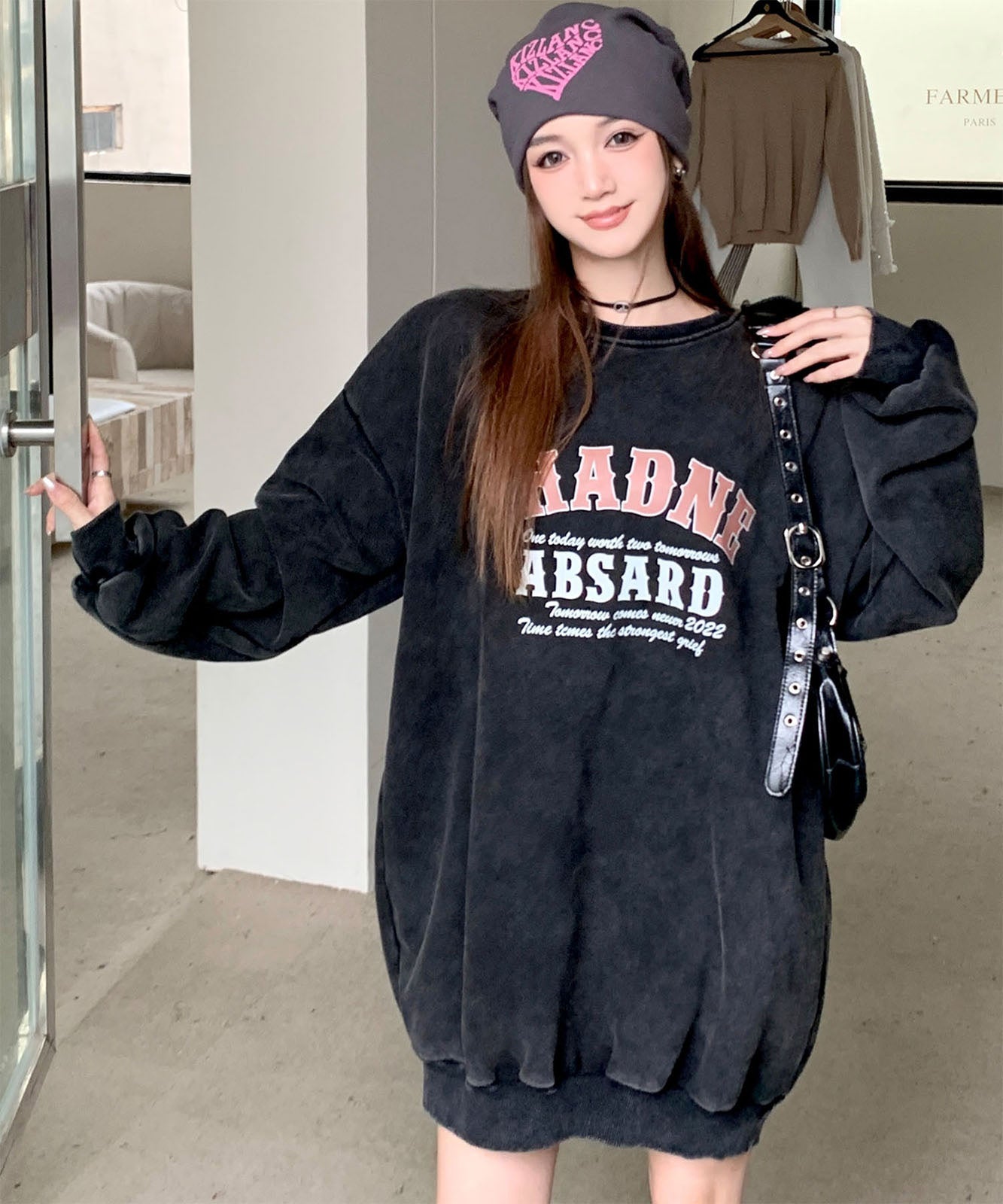 DEVICE select アメリカンヴィンテージ ピグメント 肉厚 スウェット トレーナー メンズ レディース 秋服 冬服