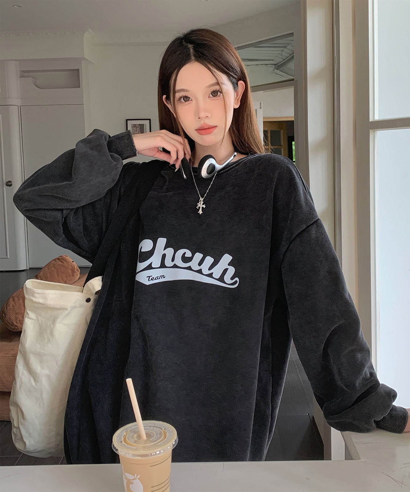 DEVICE select アメリカンヴィンテージ ピグメント 肉厚 スウェット トレーナー メンズ レディース 秋服 冬服
