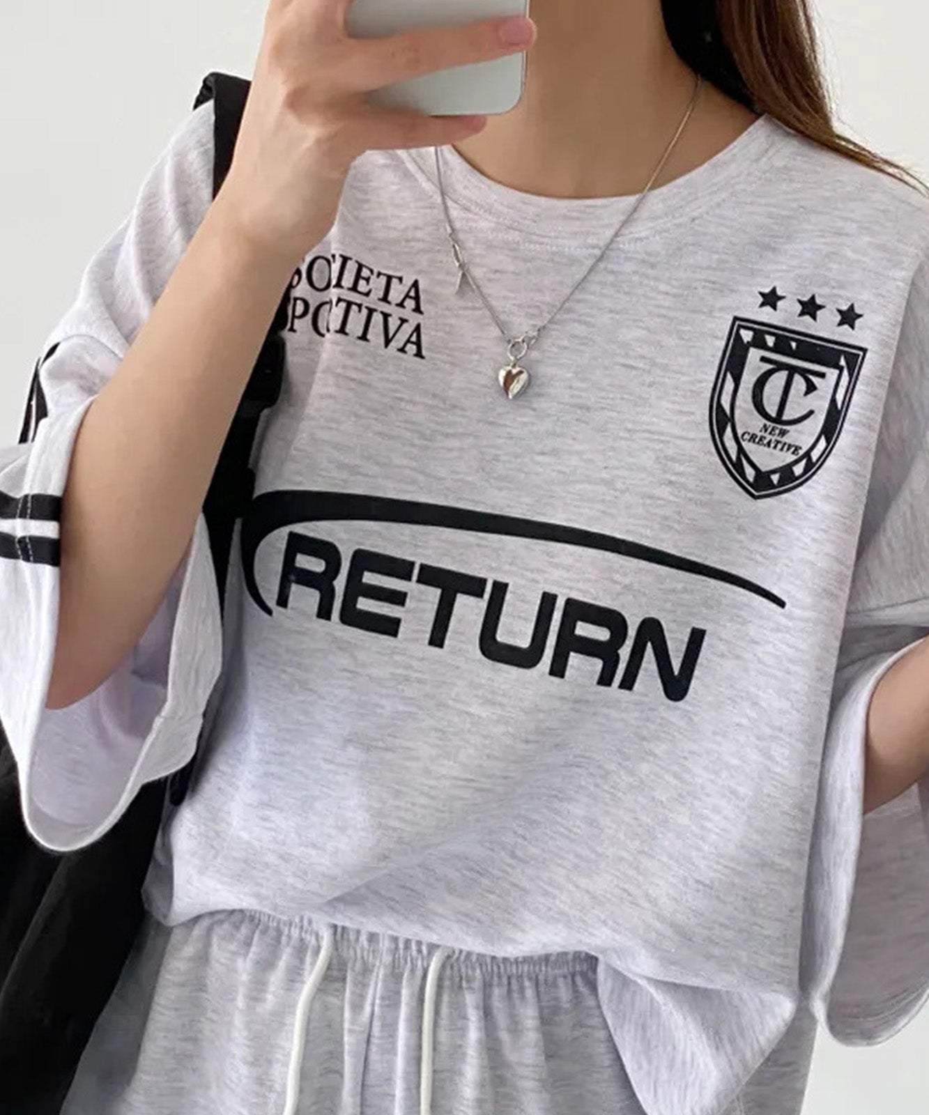 DEVICE select ユニフォームTシャツ トップス&ショートパンツ 2点セット ルームウェア セットアップ ワンマイルウェア レディース