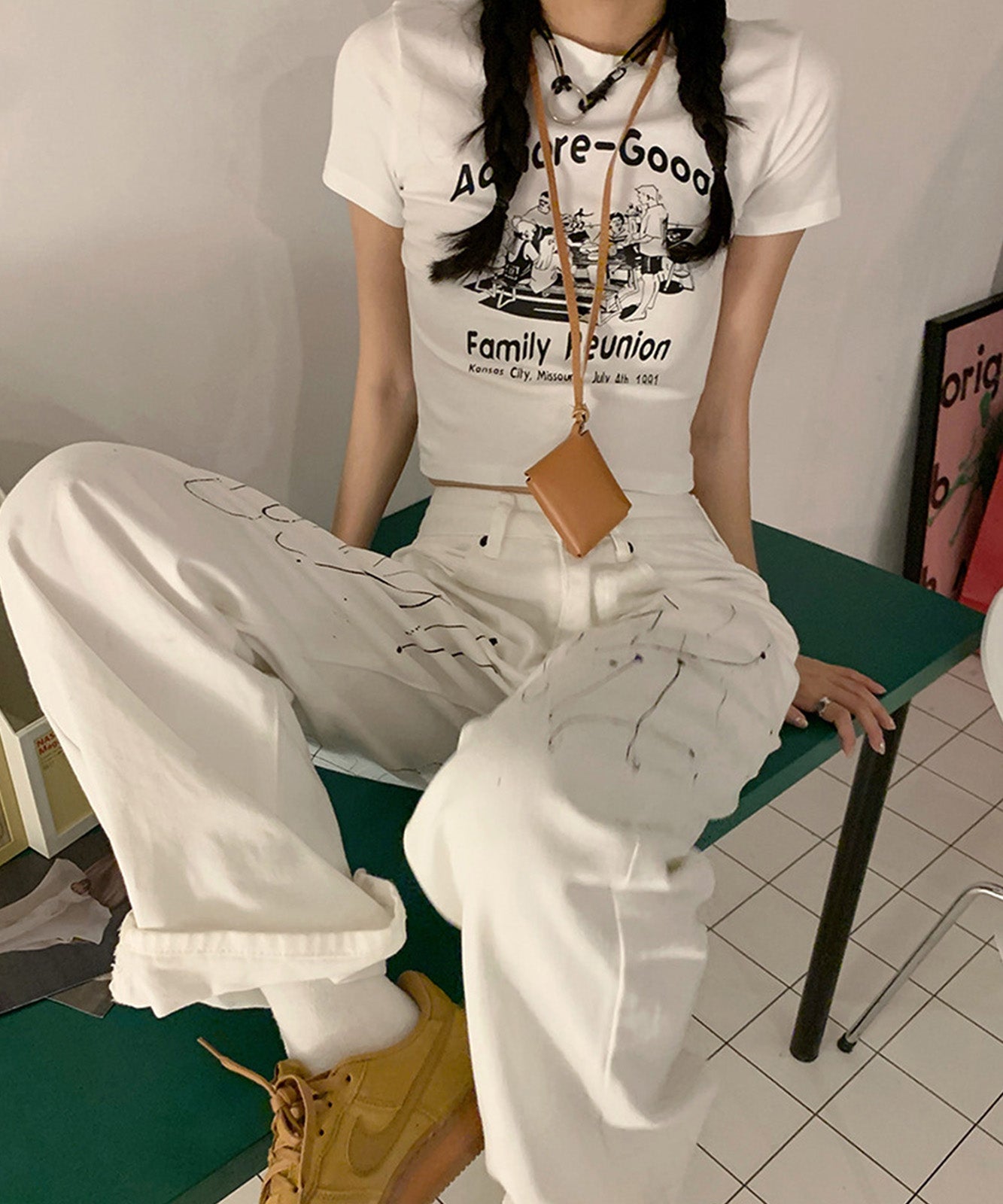DEVICE select グラフィック キャンプ アウトドア プリント 半袖Tシャツ メンズ レディース
