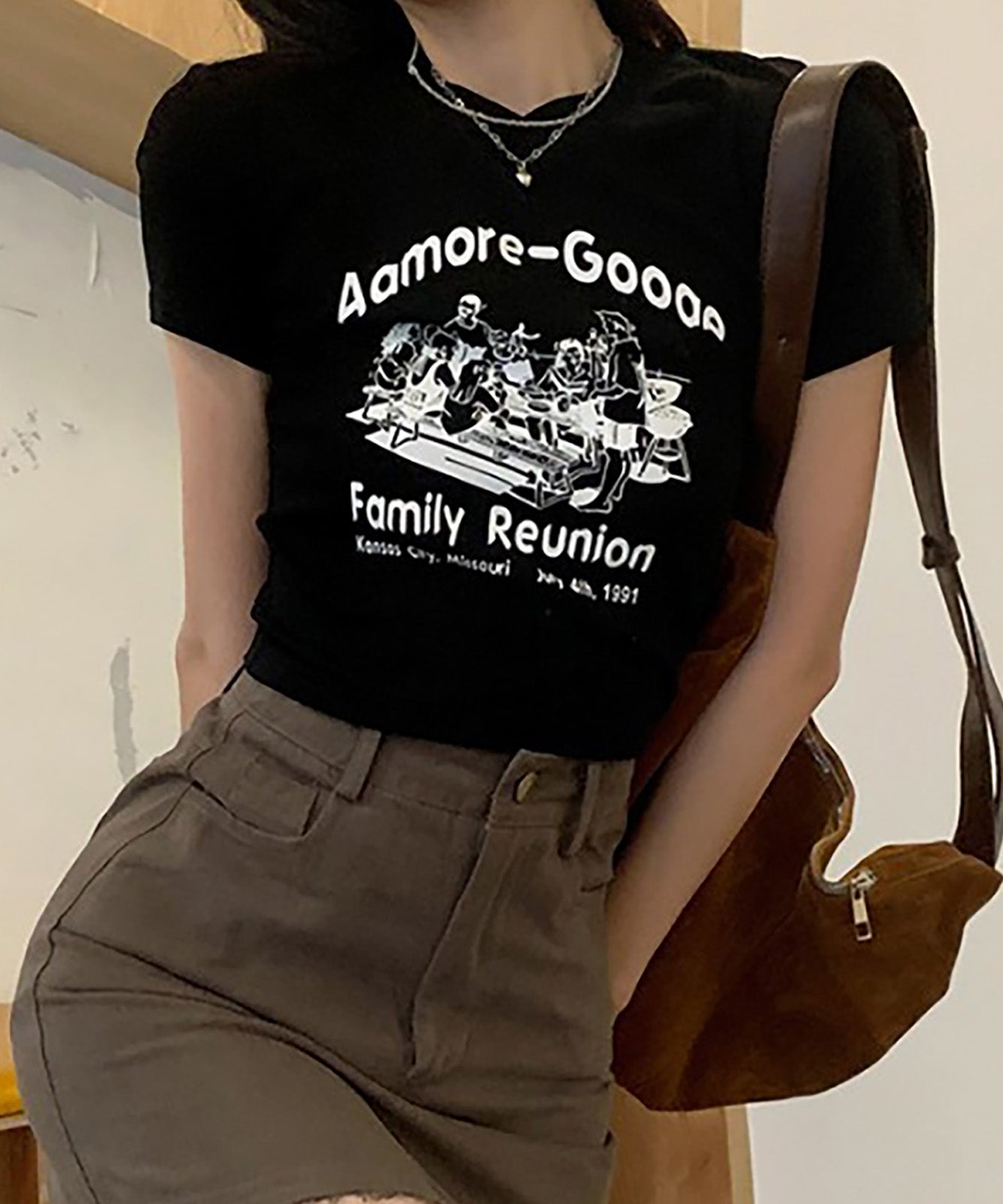 DEVICE select グラフィック キャンプ アウトドア プリント 半袖Tシャツ メンズ レディース