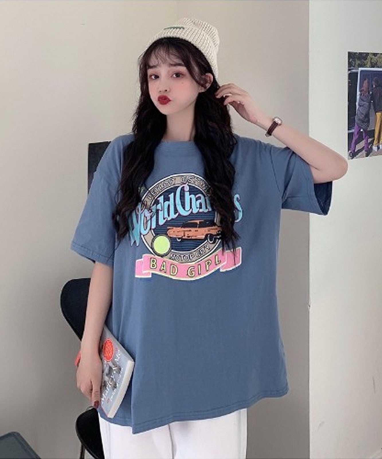 DEVICE select ヴィンテージスタイルビッグシルエットTシャツ メンズ レディース