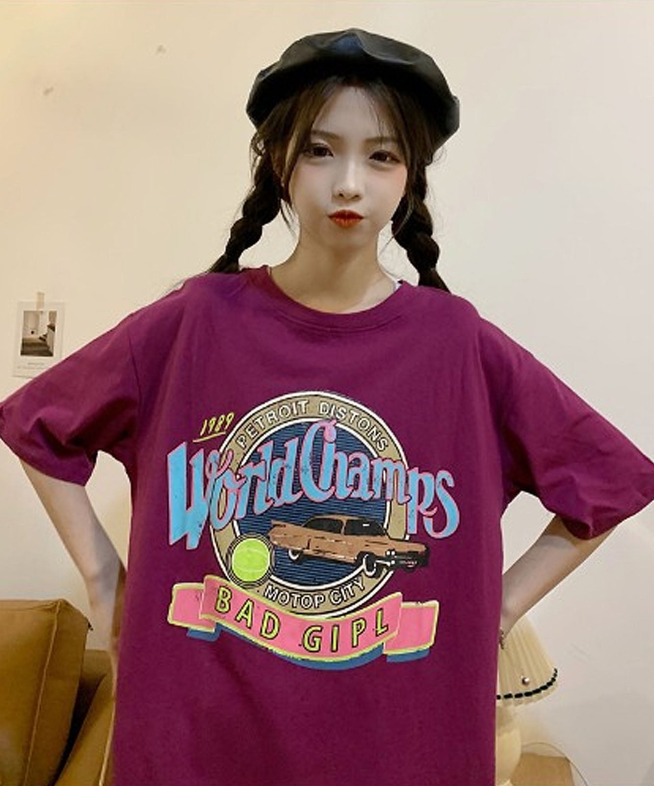 DEVICE select ヴィンテージスタイルビッグシルエットTシャツ メンズ レディース