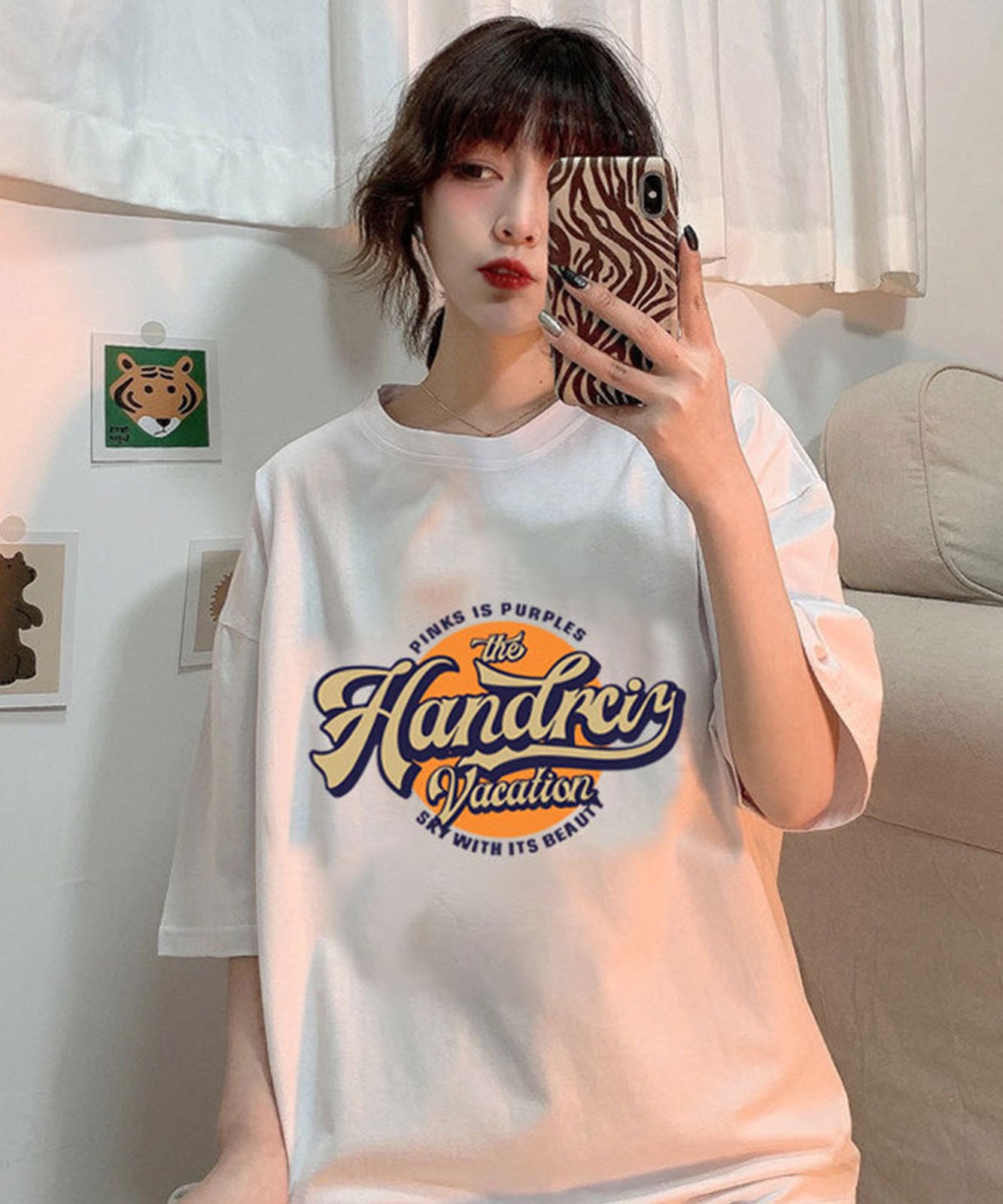 DEVICE select サークルプリント ロゴ Tシャツ メンズ レディース