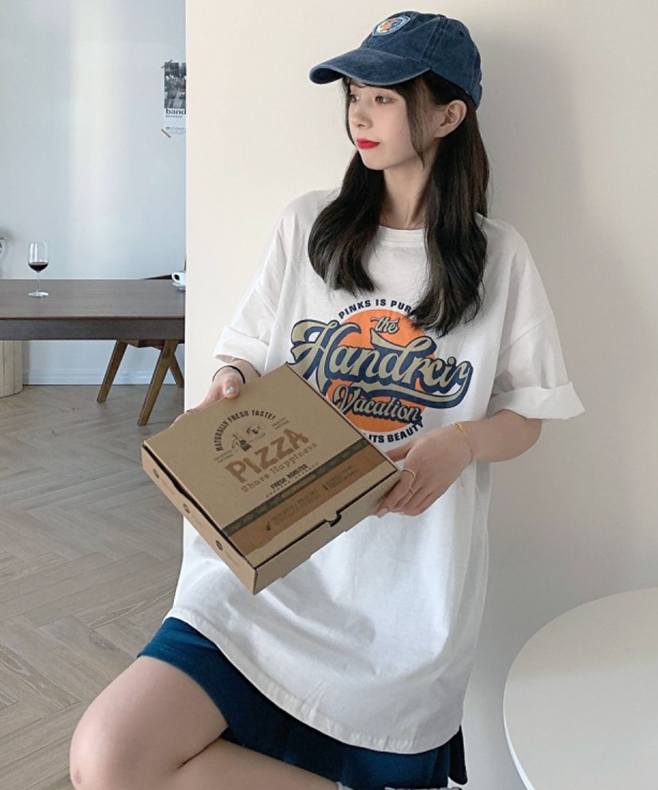 DEVICE select サークルプリント ロゴ Tシャツ メンズ レディース