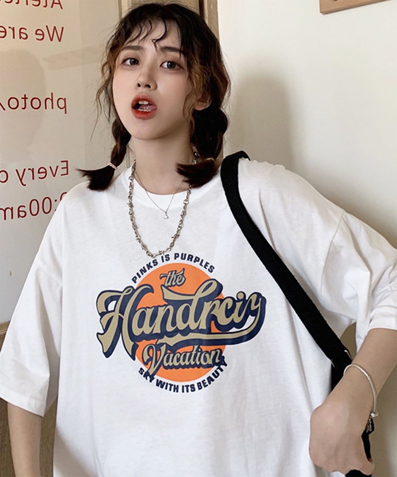 DEVICE select サークルプリント ロゴ Tシャツ メンズ レディース