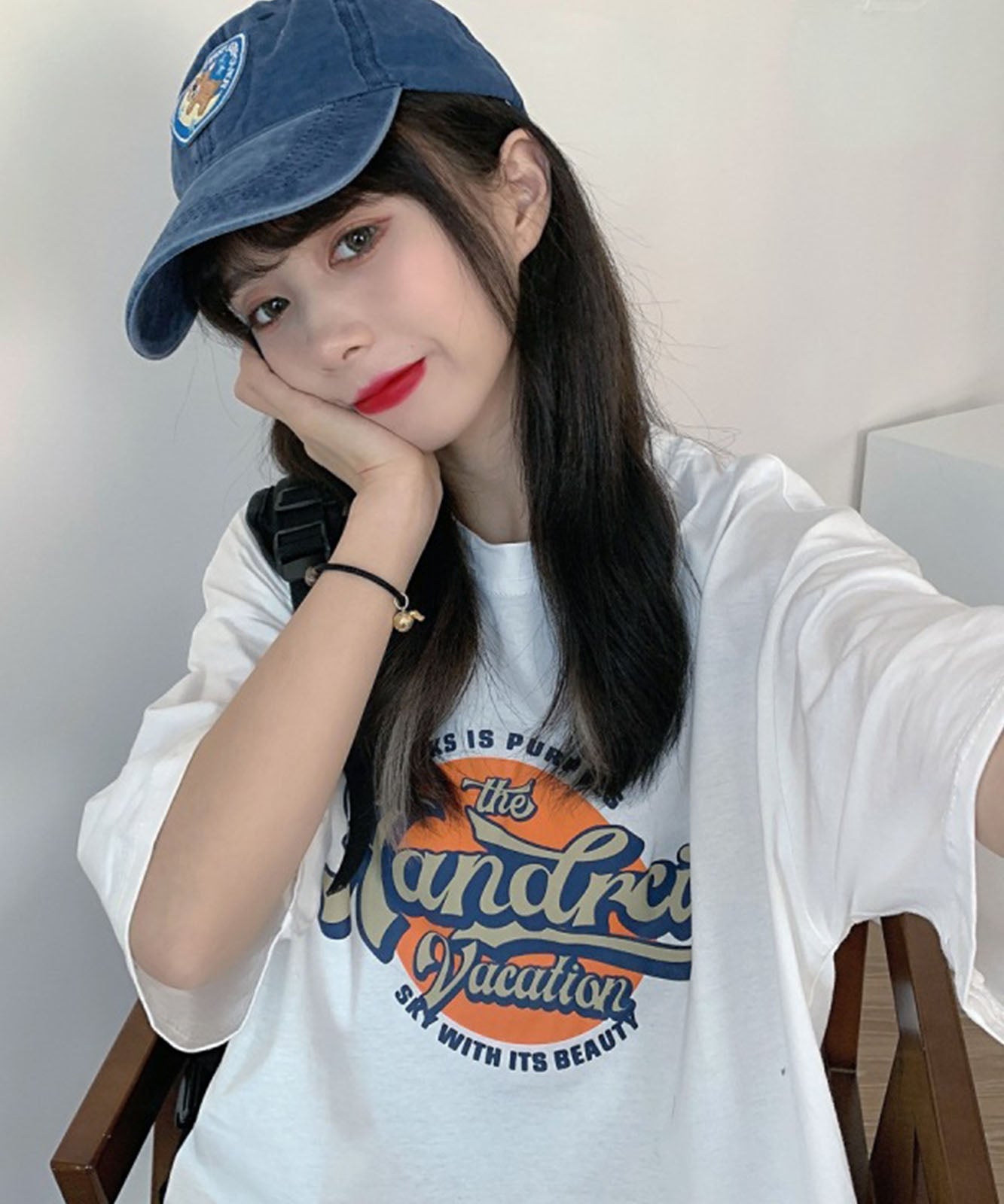 DEVICE select サークルプリント ロゴ Tシャツ メンズ レディース