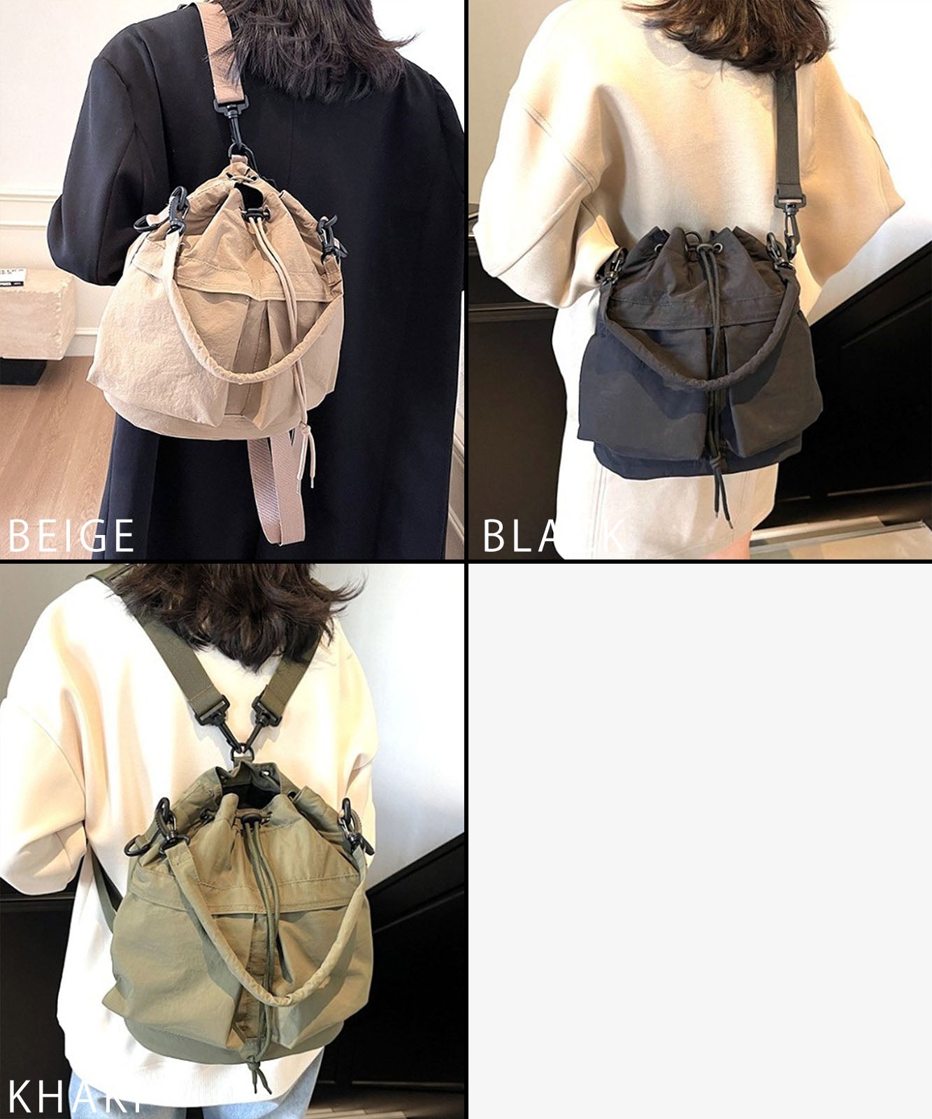 3WAY 巾着バッグ