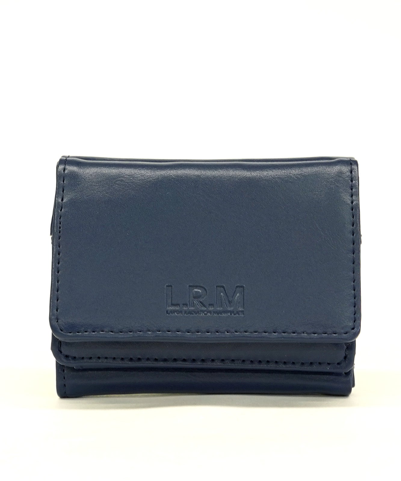 L.R.M フェイクレザー コンパクト財布 合皮 メンズ レディース