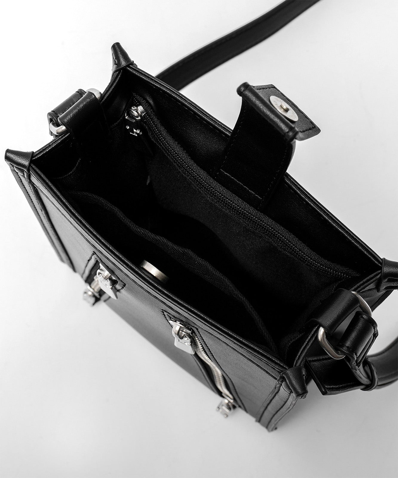 【犬飼京×DEVICE】killing metal parts 2way shoulder bag /キリング メタルパーツ 2way ショルダーバッグ ノームコア ゴープコア メンズ レディース
