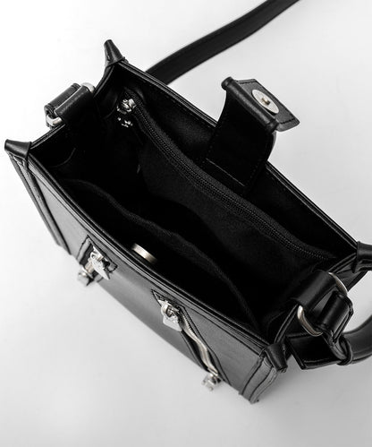 【犬飼京×DEVICE】killing metal parts 2way shoulder bag /キリング メタルパーツ 2way ショルダーバッグ ノームコア ゴープコア メンズ レディース