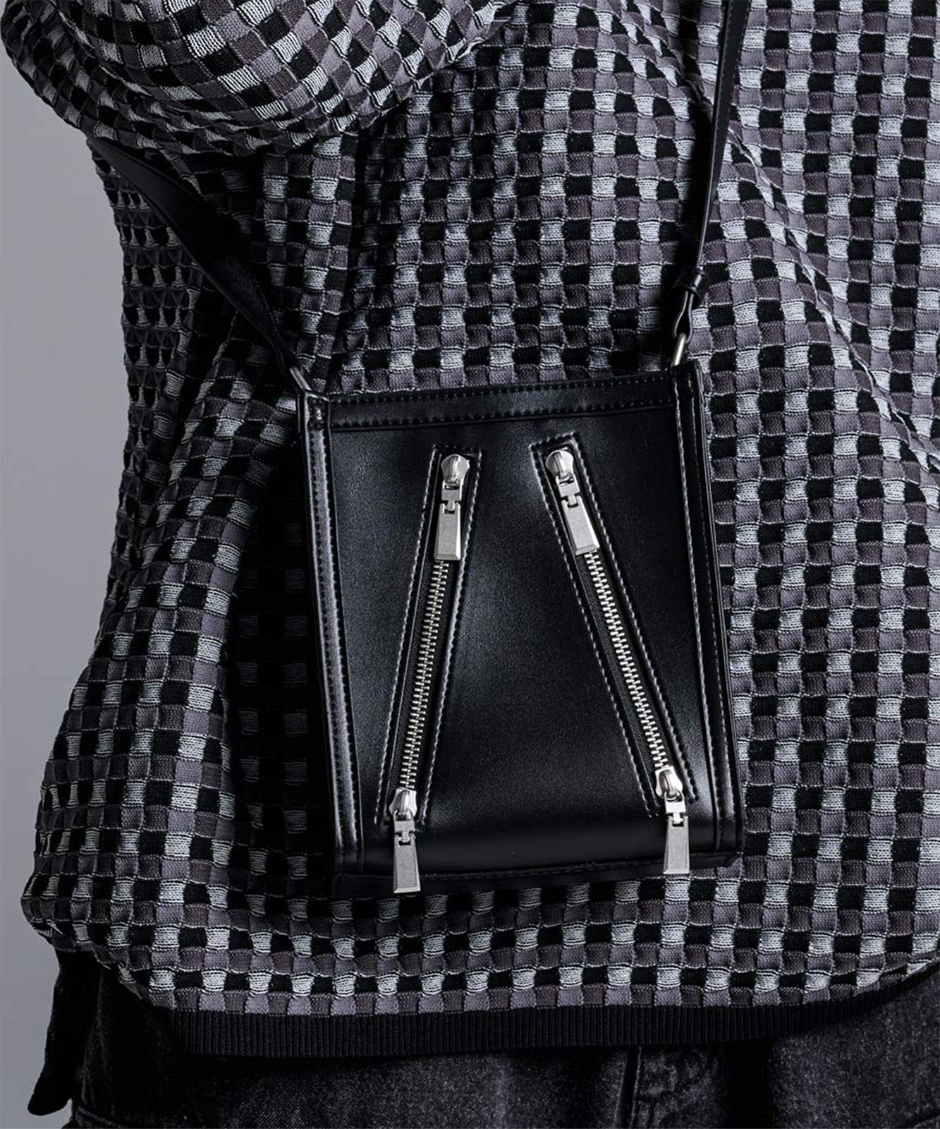 【犬飼京×DEVICE】killing metal parts 2way shoulder bag /キリング メタルパーツ 2way ショルダーバッグ ノームコア ゴープコア メンズ レディース