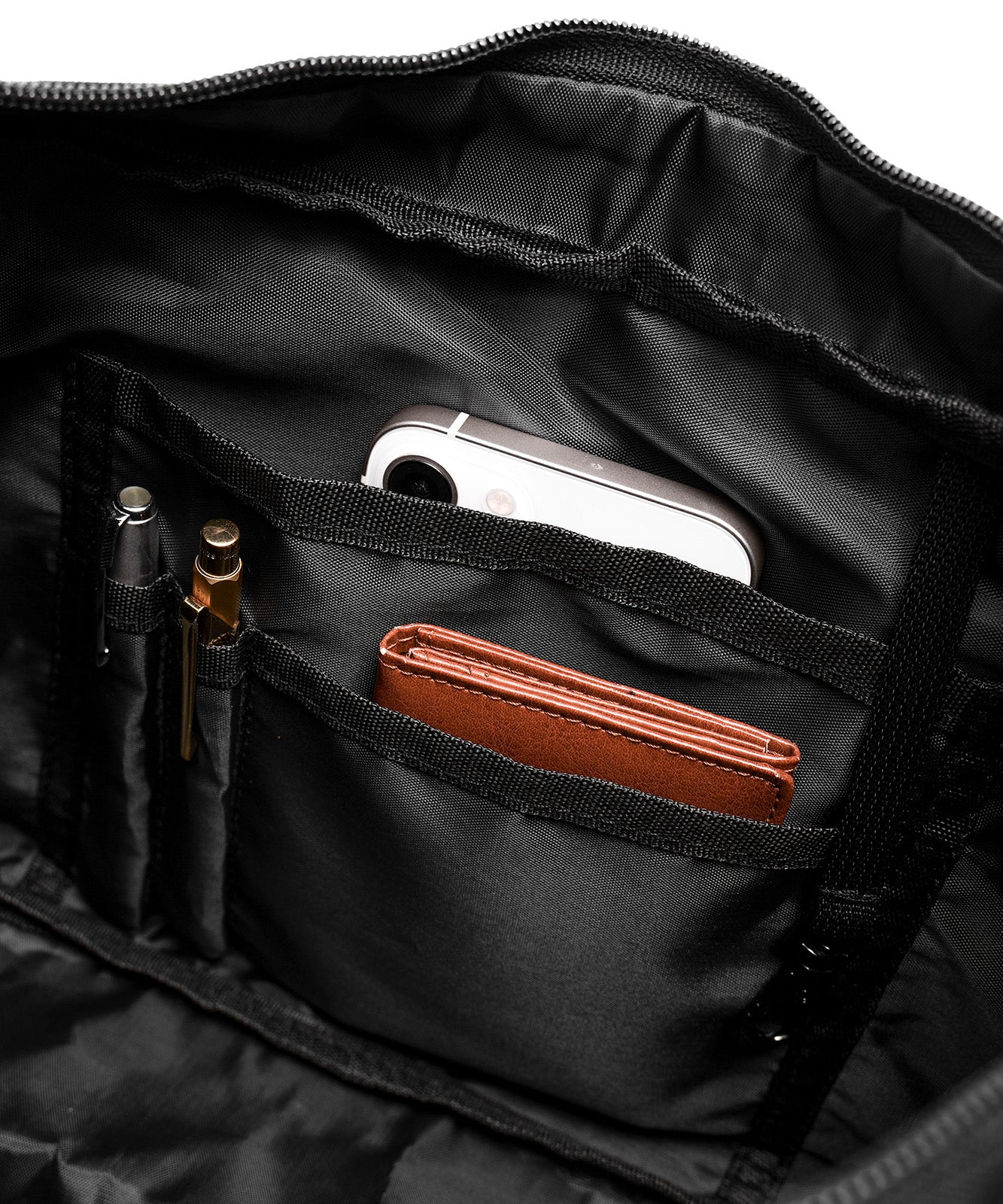 DEVICE フロントダブルポケット ナイロン ショルダーバッグ 斜めがけバッグ メンズ レディース