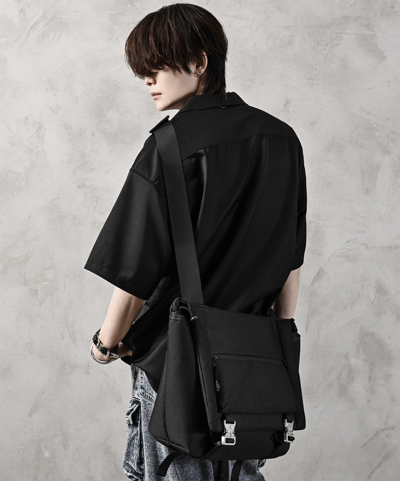 【犬飼京×DEVICE】cobra buckle messenger bag / コブラバックル メッセンジャーバッグ メンズ レディース