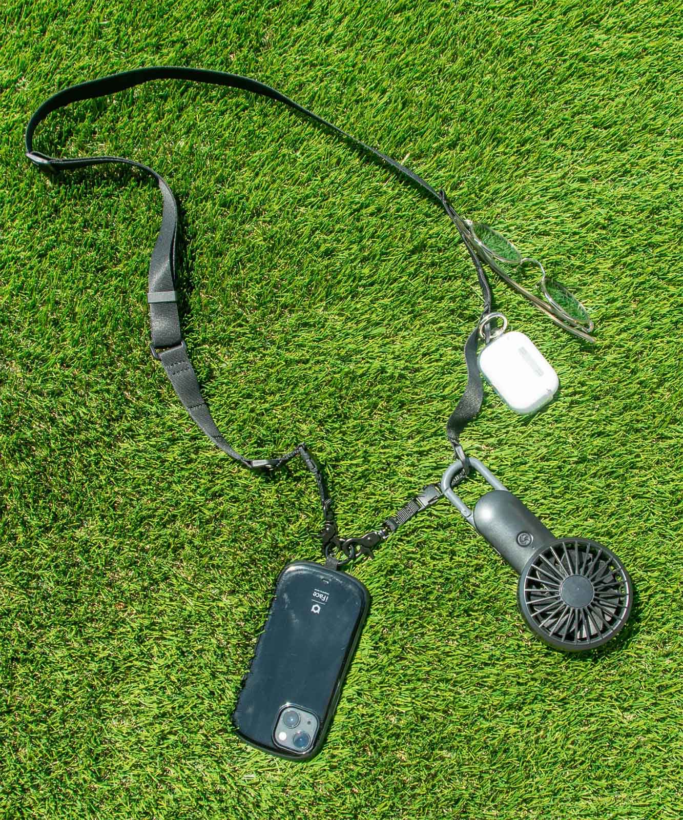 DEVICE＋ WEBBING MULTI GEAR STRAP ギアストラップ スマホショルダー ノームコア ゴープコア メンズ レディース ユニセックス