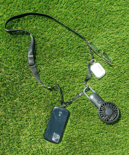 DEVICE＋ WEBBING MULTI GEAR STRAP ギアストラップ スマホショルダー ノームコア ゴープコア メンズ レディース ユニセックス