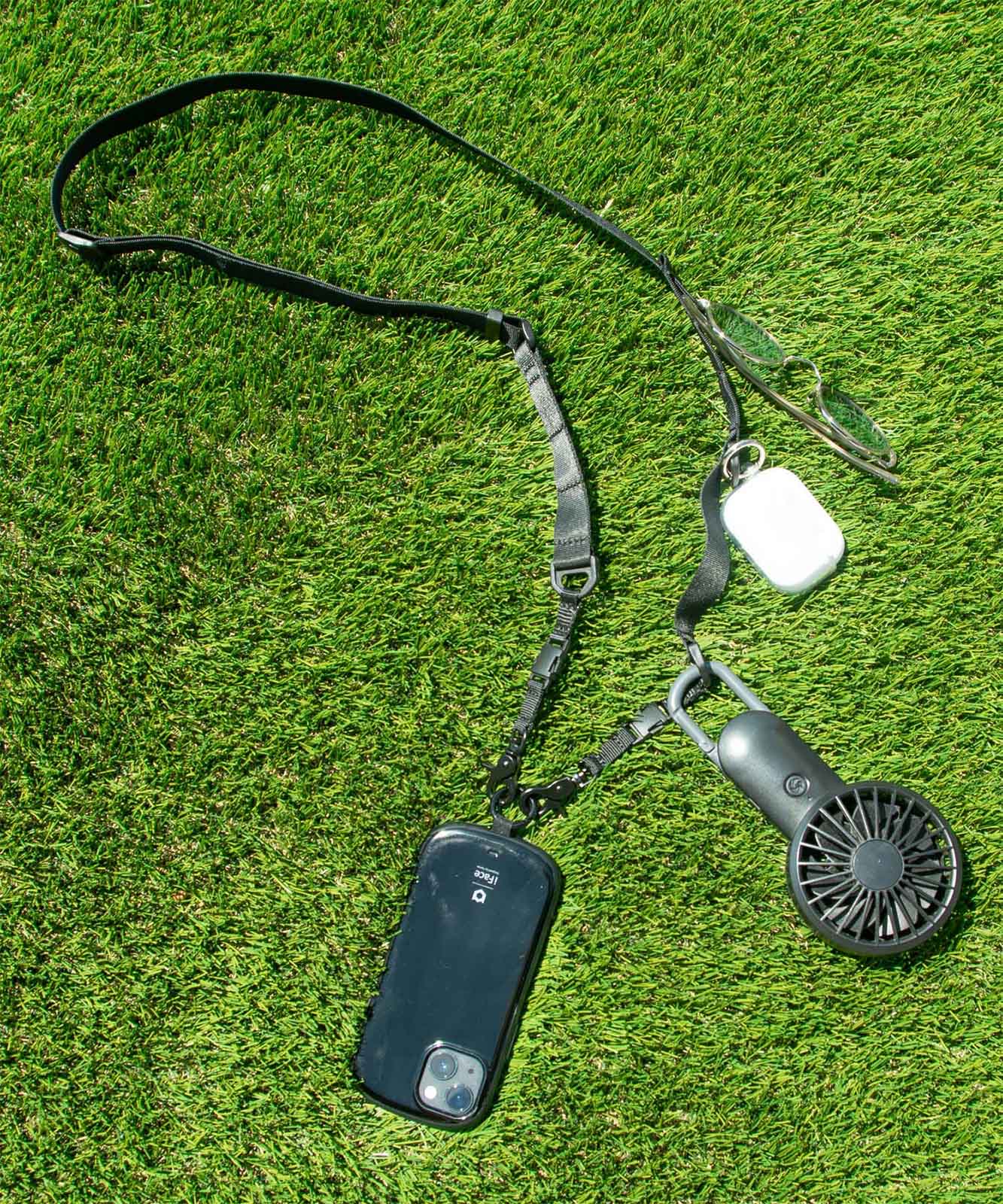 DEVICE＋ WEBBING MULTI GEAR STRAP ギアストラップ スマホショルダー ノームコア ゴープコア メンズ レディース ユニセックス