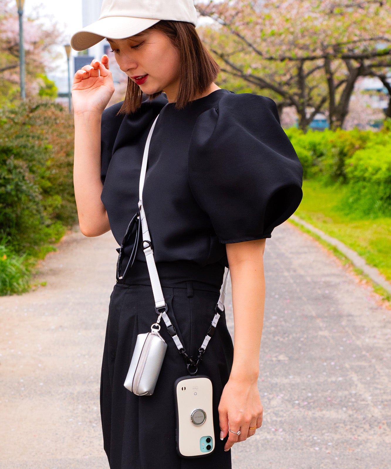 DEVICE＋ WEBBING MULTI GEAR STRAP ギアストラップ スマホショルダー ノームコア ゴープコア メンズ レディース ユニセックス
