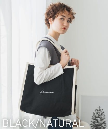 Rename 帆布 BOXトートバッグ