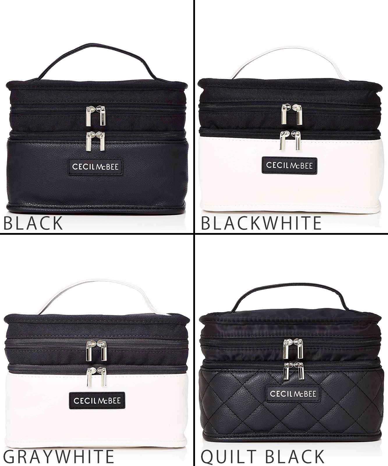 CECIL McBEE STYLISH POUCH SERIES スタイリッシュポーチ バニティポーチ メイクポーチ 化粧ポーチ