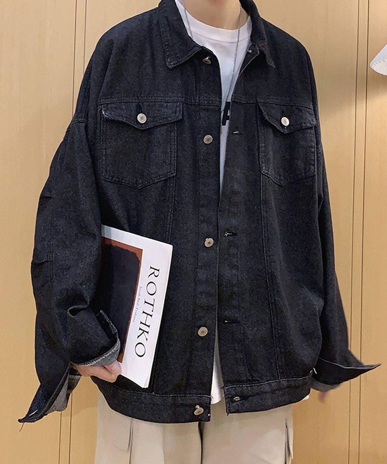 DEVICE select ビッグシルエット デニムジャケット メンズ レディース