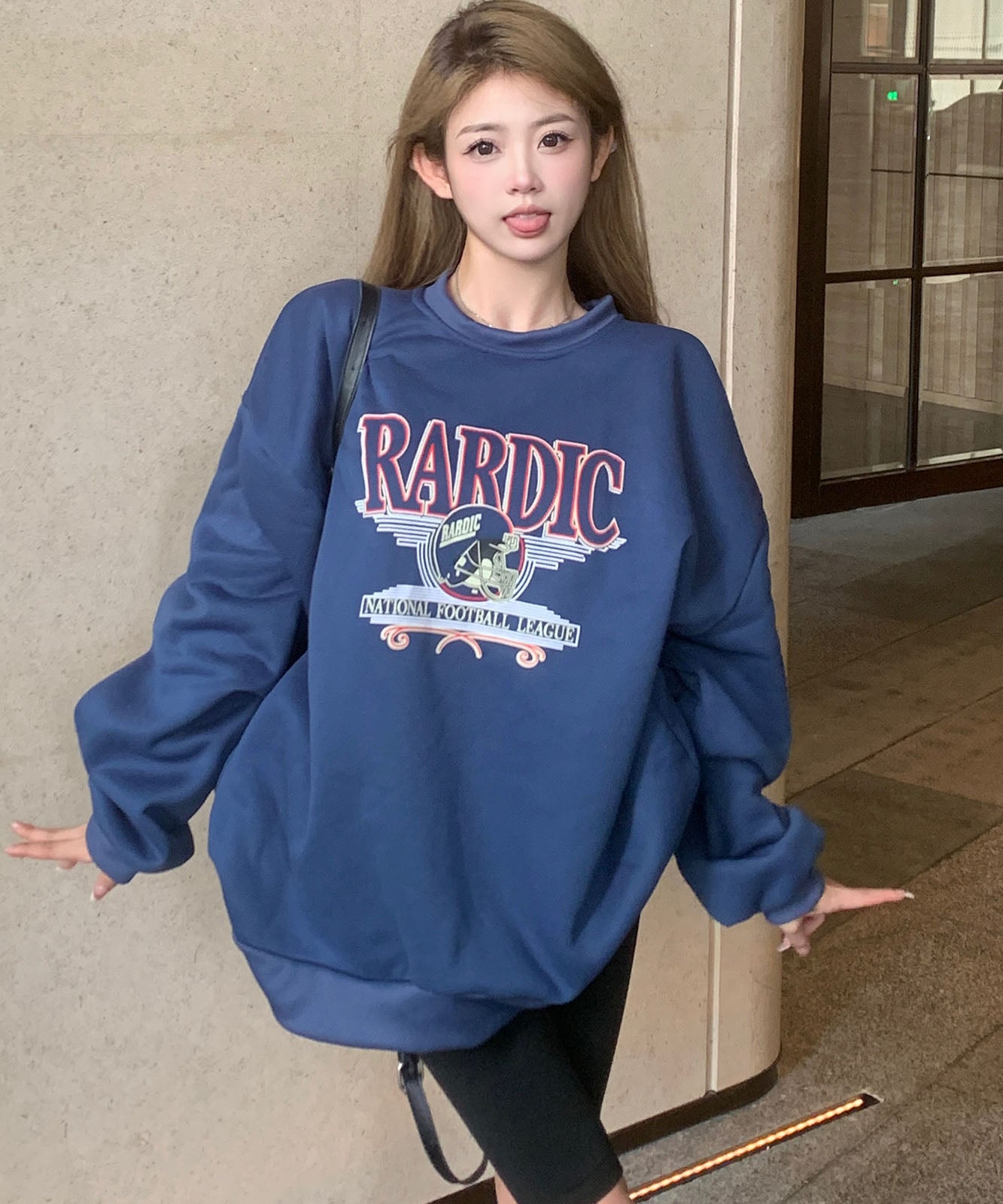 DEVICE select オーバーサイズ アメリカンヴィンテージストリート スウェット トレーナー メンズ レディース 秋服 冬服