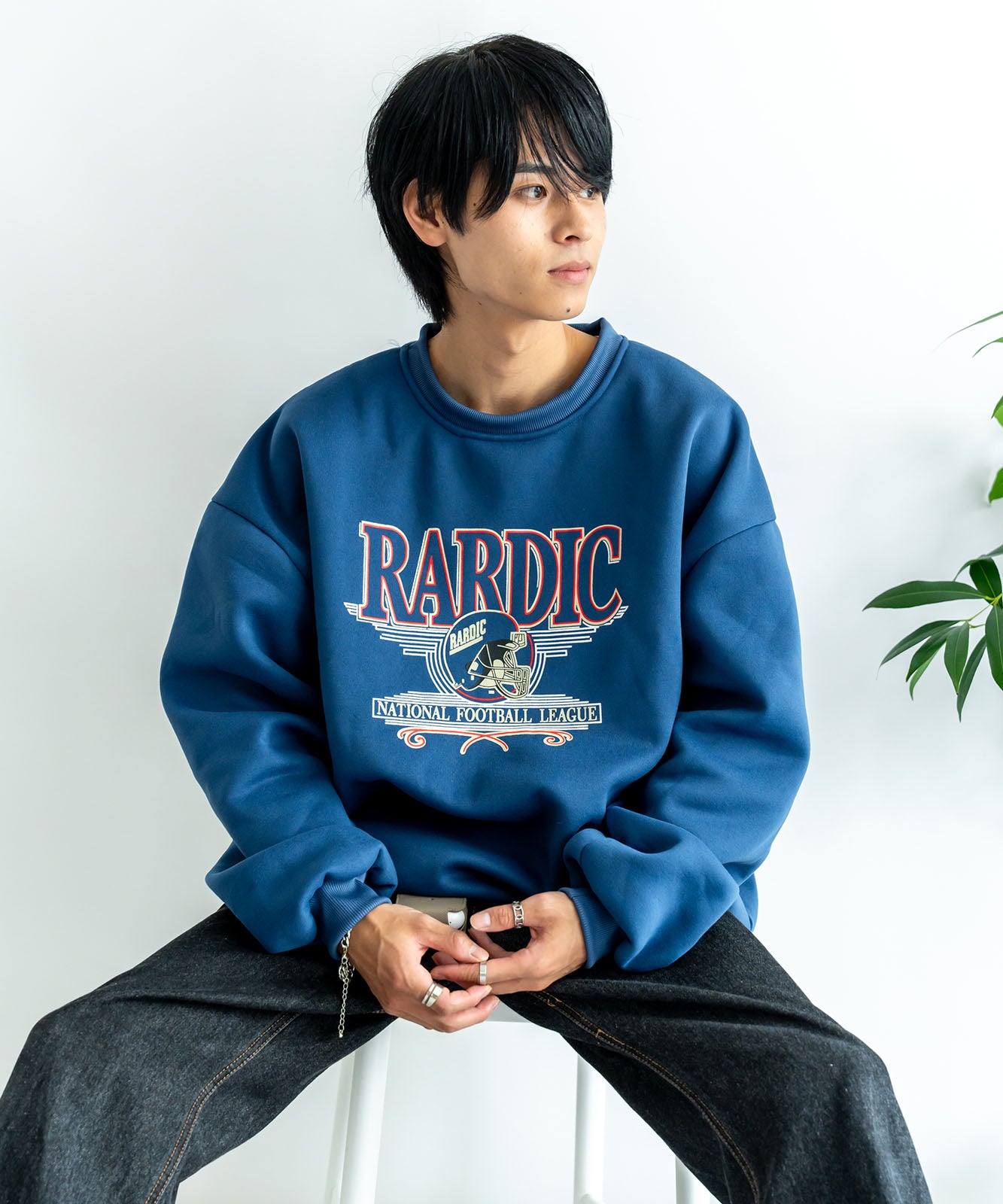 DEVICE select オーバーサイズ アメリカンヴィンテージストリート スウェット トレーナー メンズ レディース 秋服 冬服