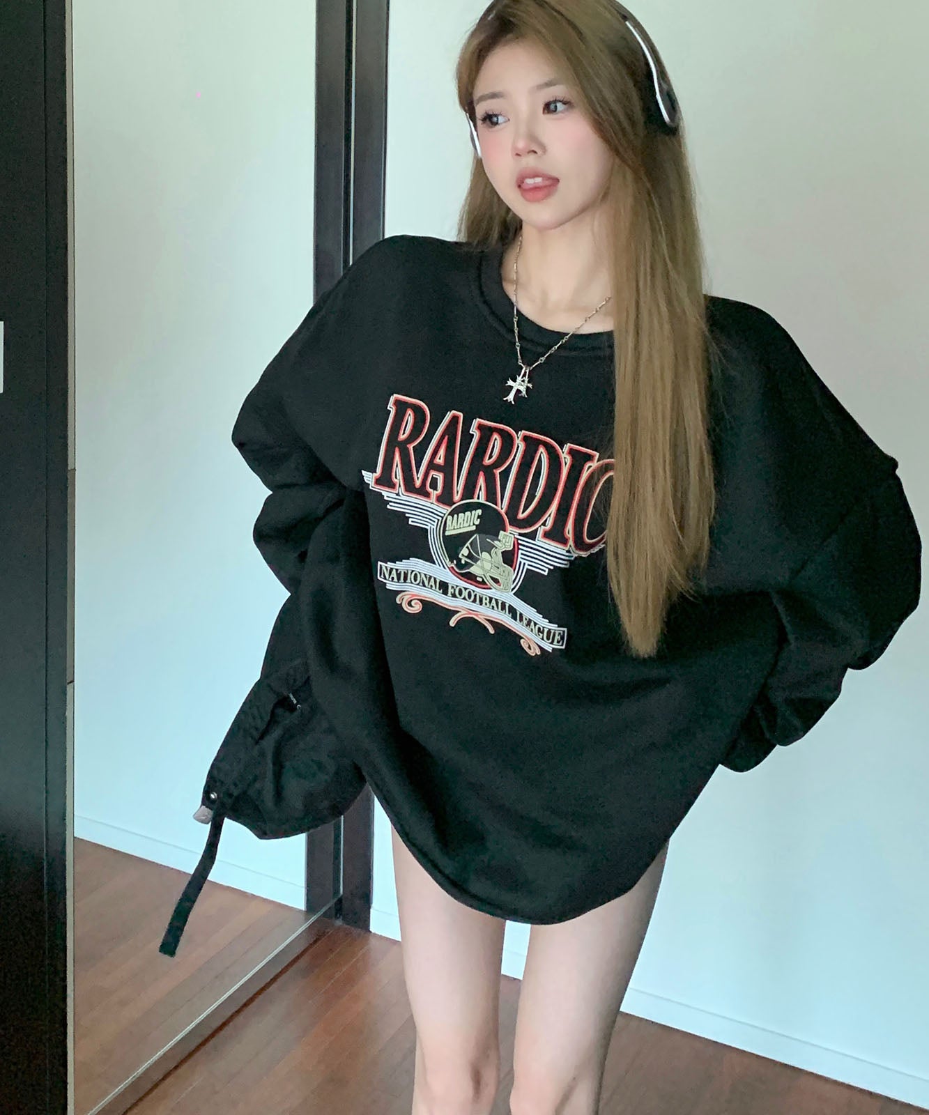 DEVICE select オーバーサイズ アメリカンヴィンテージストリート スウェット トレーナー メンズ レディース 秋服 冬服