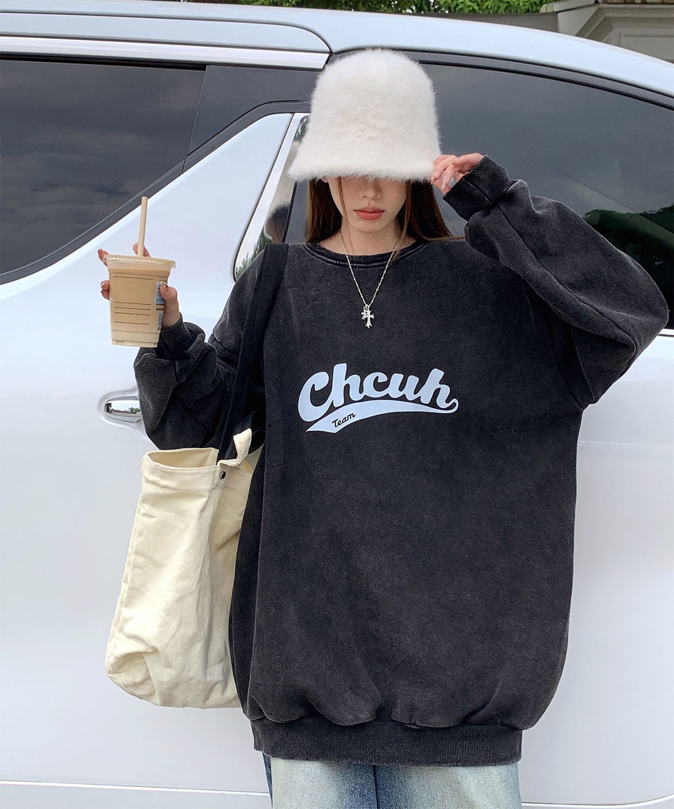 DEVICE select アメリカンヴィンテージ ピグメント 肉厚 スウェット トレーナー メンズ レディース 秋服 冬服