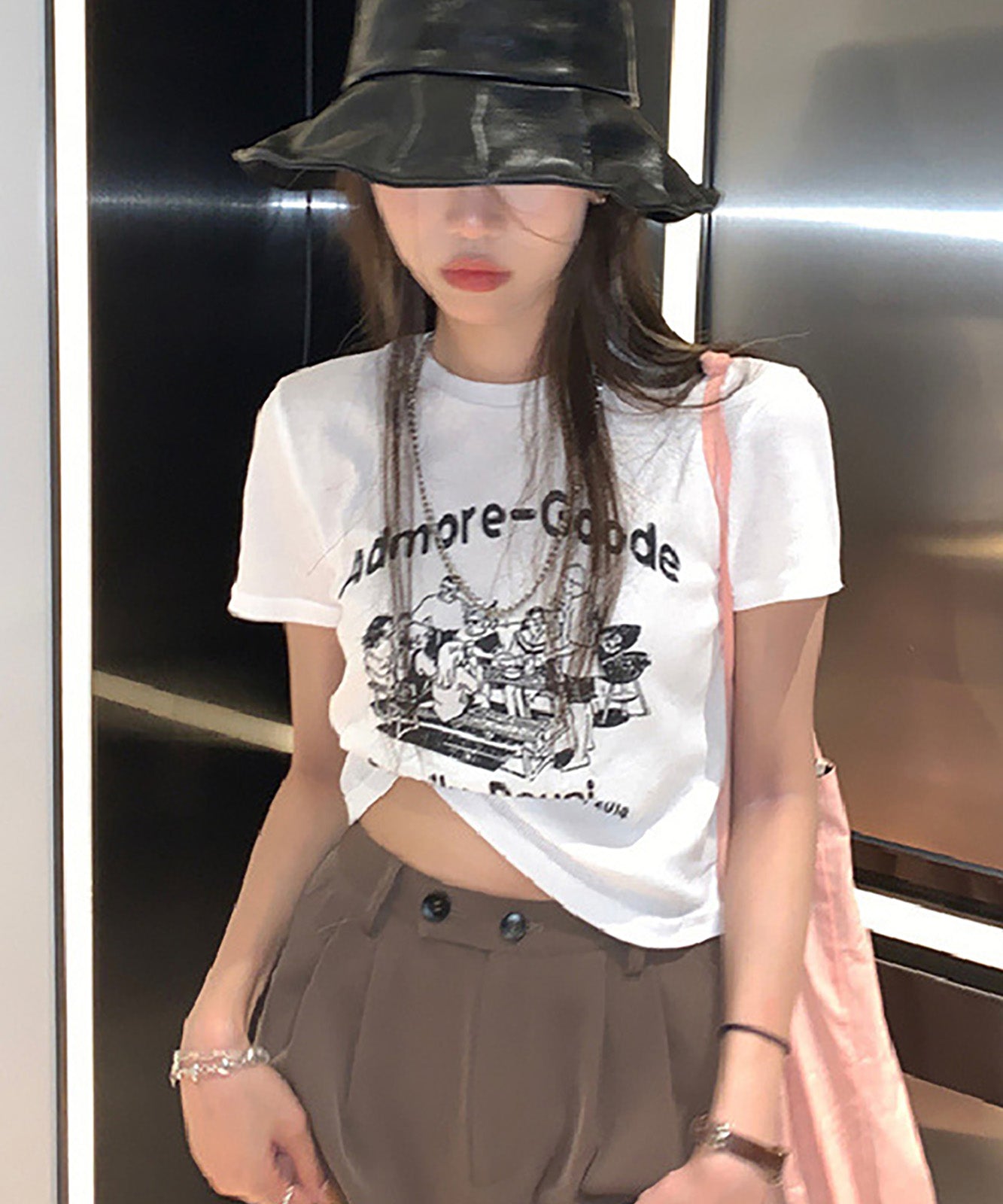 DEVICE select グラフィック キャンプ アウトドア プリント 半袖Tシャツ メンズ レディース