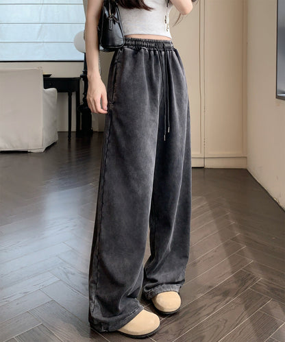 ピグメント ワイド イージー ルーズ スウェット パンツ メンズ レディース