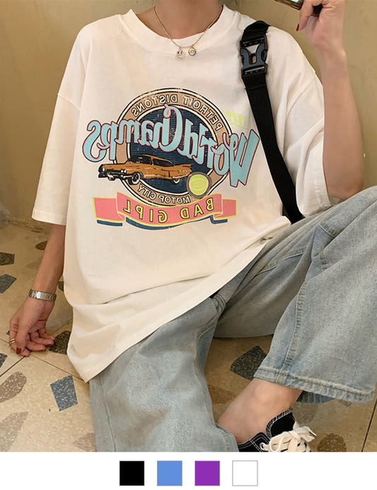 DEVICE select ヴィンテージスタイルビッグシルエットTシャツ メンズ レディース