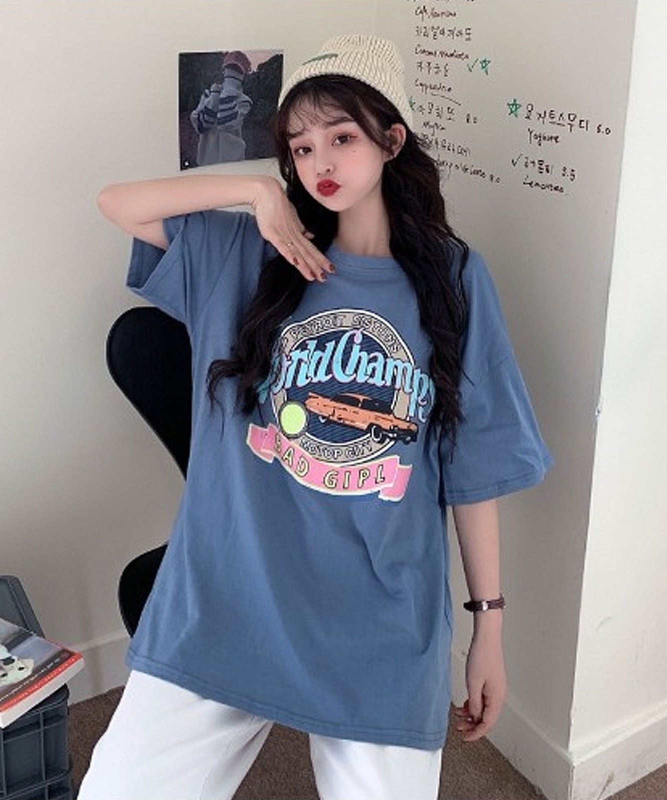 DEVICE select ヴィンテージスタイルビッグシルエットTシャツ メンズ レディース