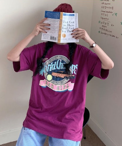 DEVICE select ヴィンテージスタイルビッグシルエットTシャツ メンズ レディース