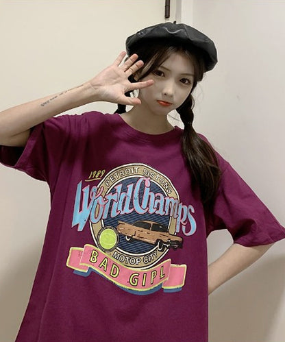 DEVICE select ヴィンテージスタイルビッグシルエットTシャツ メンズ レディース